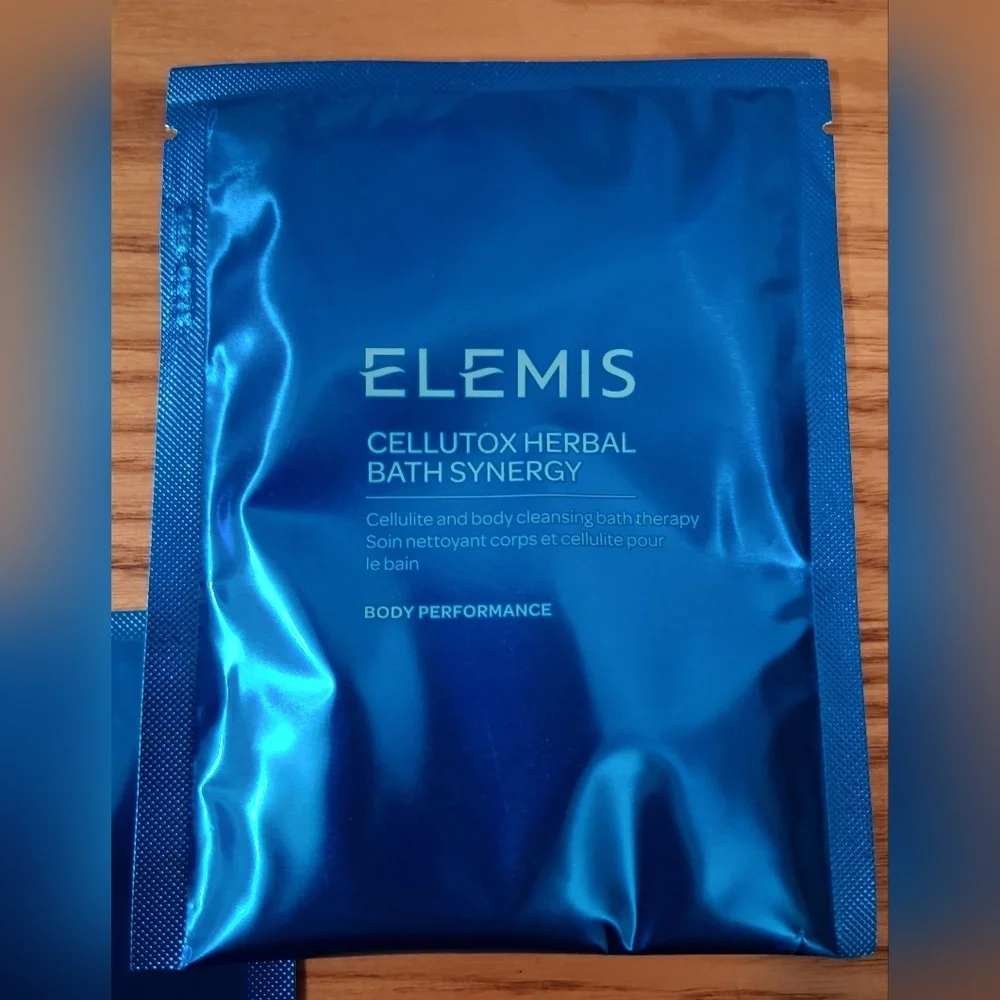 NIP Lot Of 9 Elemis Cellutox Herbal Bath Synergy Anti-Cellulite Packets 1oz Each